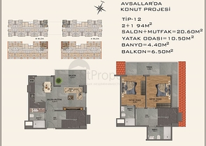 Инвестиционный проект в районе Авсаллар