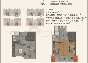 Инвестиционный проект в районе Авсаллар