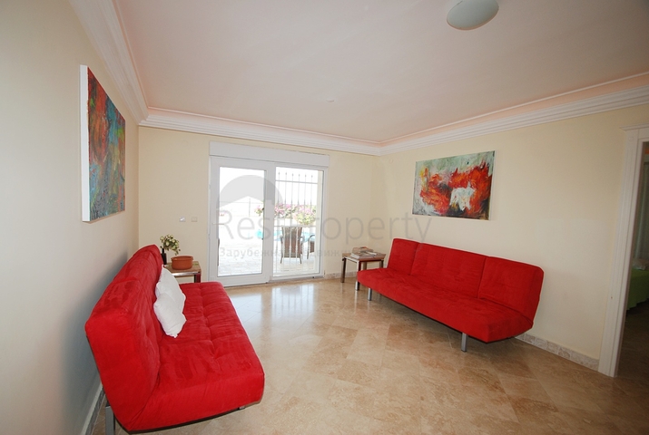 Дуплекс с мебелью и видом на море в Каргыджаке