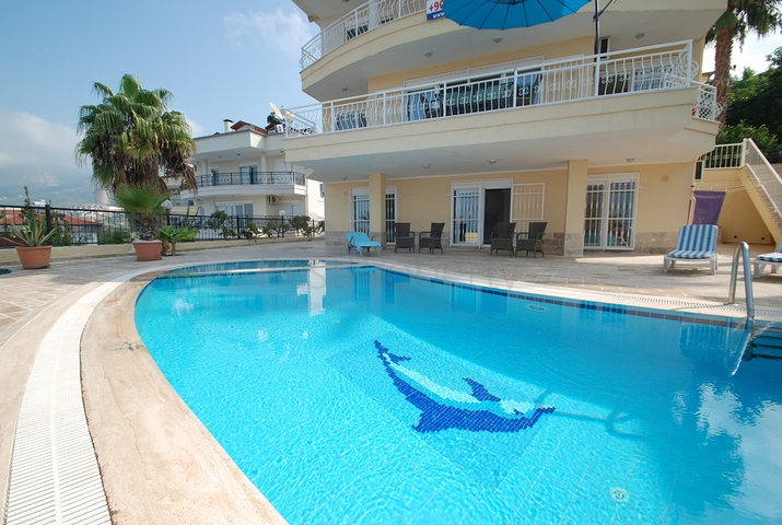 Дуплекс с мебелью и видом на море в Каргыджаке