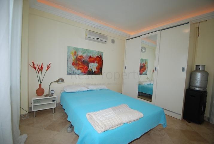 Дуплекс с мебелью и видом на море в Каргыджаке