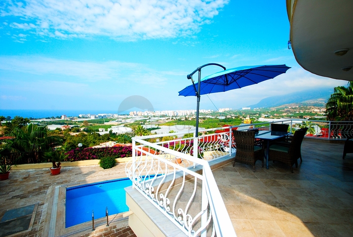 Дуплекс с мебелью и видом на море в Каргыджаке