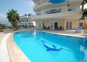 Дуплекс с мебелью и видом на море в Каргыджаке