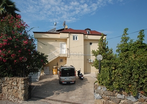 Дуплекс с мебелью и видом на море в Каргыджаке