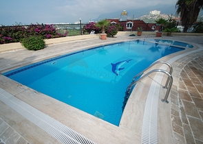 Дуплекс с мебелью и видом на море в Каргыджаке