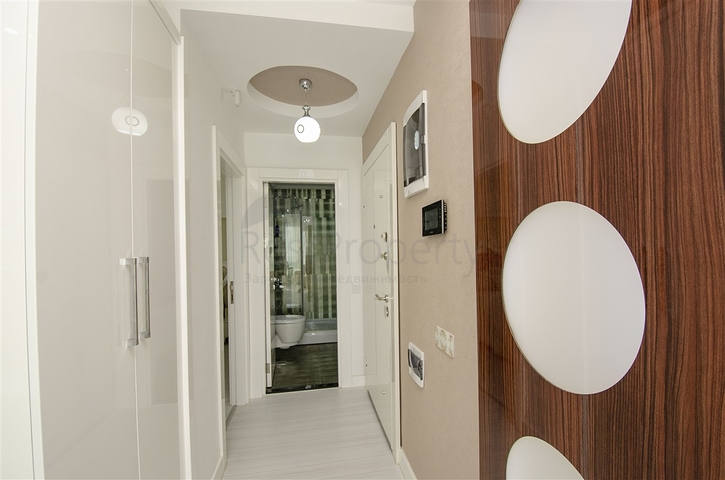 Элитная квартира 1+1 с мебелью в 150 м от моря и реки Боачай