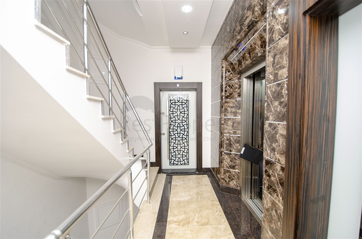 Элитная квартира 1+1 с мебелью в 150 м от моря и реки Боачай