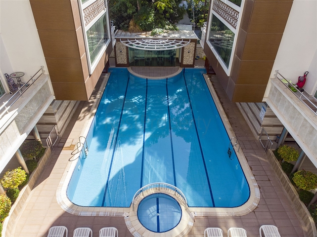 Элитная квартира 1+1 с мебелью в 150 м от моря и реки Боачай