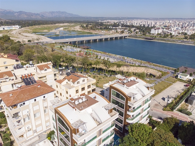 Элитная квартира 1+1 с мебелью в 150 м от моря и реки Боачай