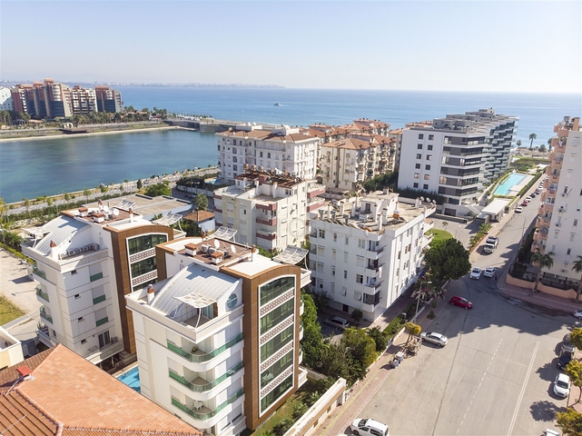 Элитная квартира 1+1 с мебелью в 150 м от моря и реки Боачай