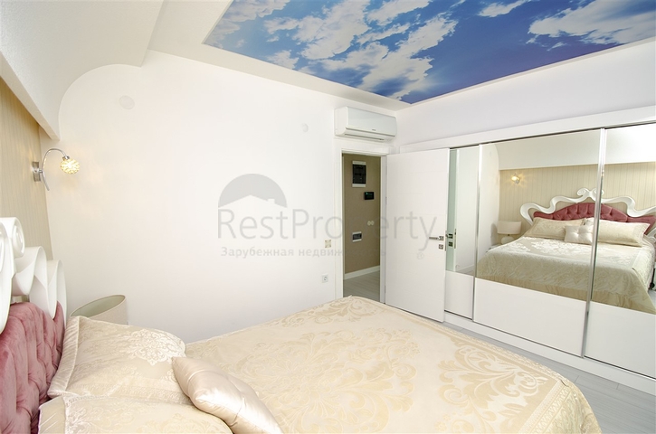 Элитная квартира 1+1 с мебелью в 150 м от моря и реки Боачай