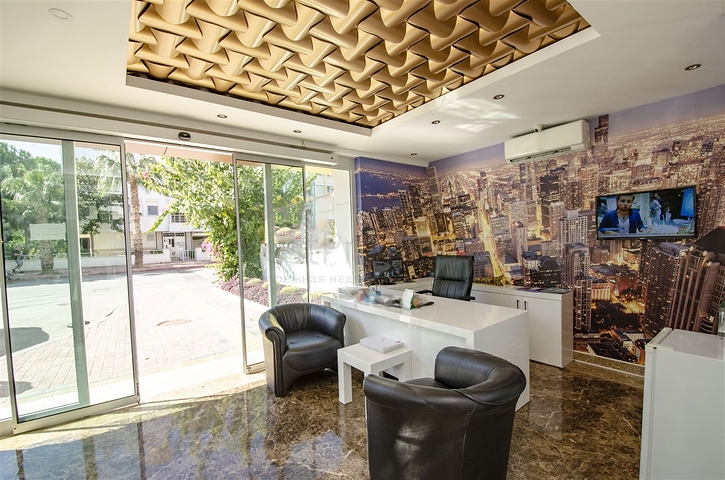 Элитная квартира 1+1 с мебелью в 150 м от моря и реки Боачай