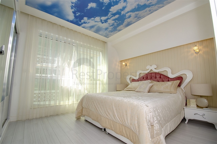 Элитная квартира 1+1 с мебелью в 150 м от моря и реки Боачай