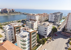 Элитная квартира 1+1 с мебелью в 150 м от моря и реки Боачай