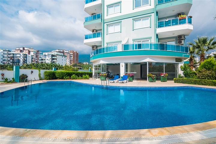 Двухкомнатная квартира с мебелью в Махмутларе