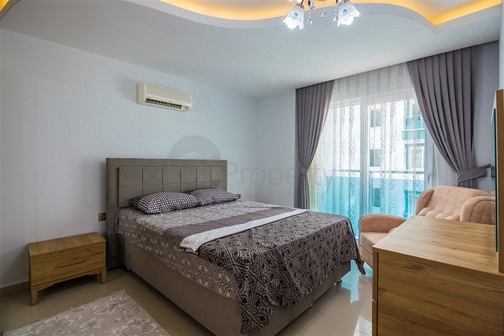 Двухкомнатная квартира с мебелью в Махмутларе