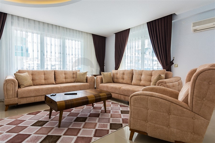 Двухкомнатная квартира с мебелью в Махмутларе