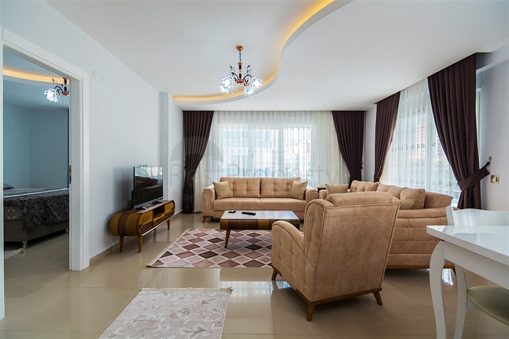 Двухкомнатная квартира с мебелью в Махмутларе