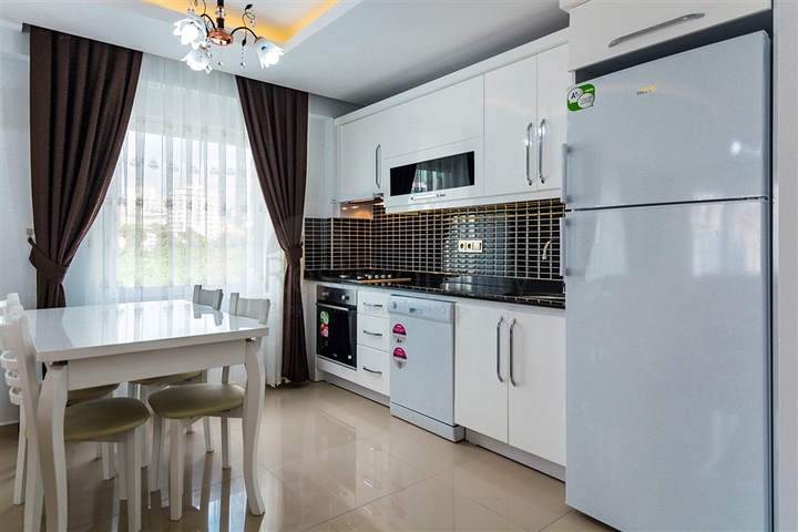 Двухкомнатная квартира с мебелью в Махмутларе