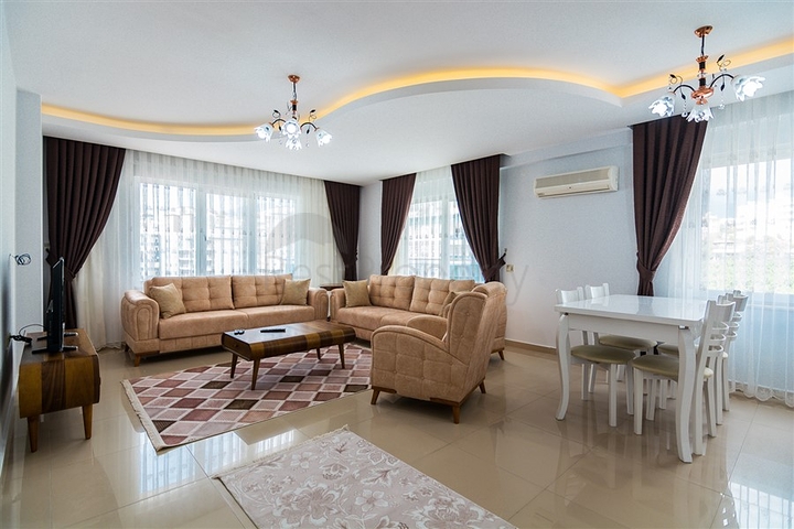 Двухкомнатная квартира с мебелью в Махмутларе