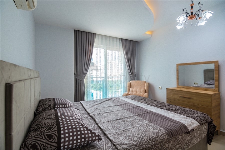 Двухкомнатная квартира с мебелью в Махмутларе