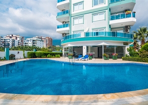 Двухкомнатная квартира с мебелью в Махмутларе