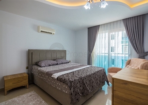 Двухкомнатная квартира с мебелью в Махмутларе