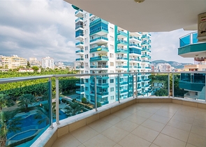 Двухкомнатная квартира с мебелью в Махмутларе