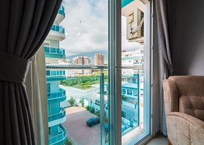 Двухкомнатная квартира с мебелью в Махмутларе