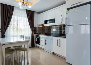 Двухкомнатная квартира с мебелью в Махмутларе