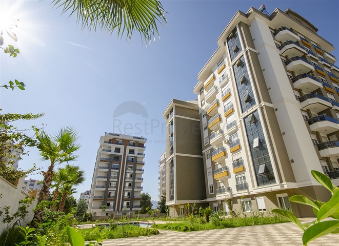 Квартиры 2+1 и 3+1 в комплексе в Унжалы Коньяалты Анталья