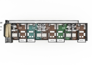 Новый комплекс в районе Оба