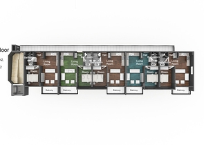 Новый комплекс в районе Оба