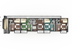 Новый комплекс в районе Оба