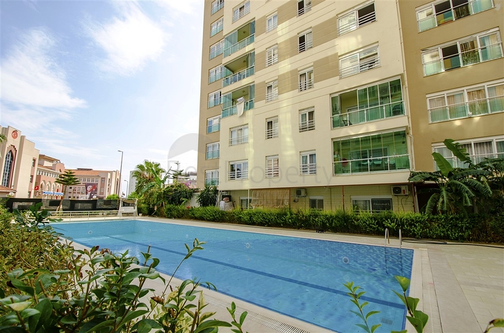 Квартира 1+1 с мебелью рядом с русской школой в Анталии