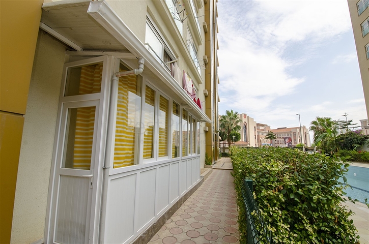 Квартира 1+1 с мебелью рядом с русской школой в Анталии