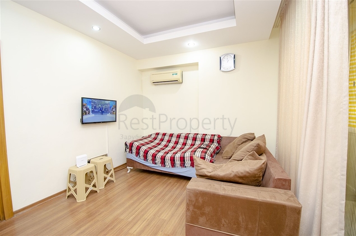 Квартира 1+1 с мебелью рядом с русской школой в Анталии