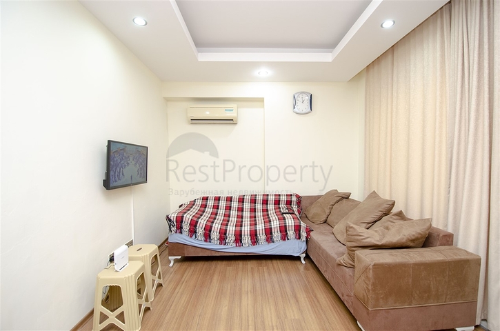 Квартира 1+1 с мебелью рядом с русской школой в Анталии