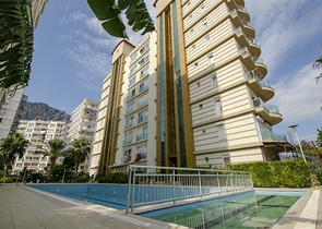 Квартира 1+1 с мебелью рядом с русской школой в Анталии