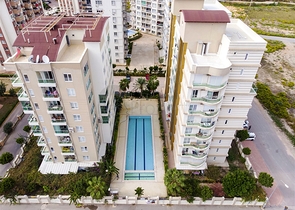 Квартира 1+1 с мебелью рядом с русской школой в Анталии