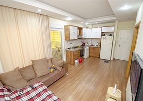 Квартира 1+1 с мебелью рядом с русской школой в Анталии