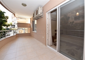 Квартира с мебелью и видом на сад в Махмутларе