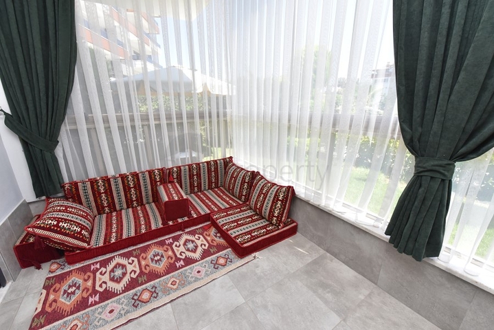 Квартира с выходом в сад в районе Аланьи Оба