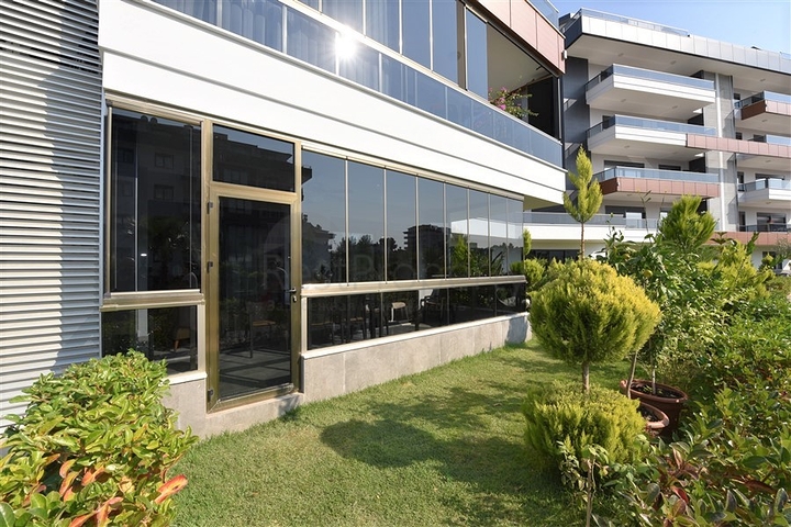 Квартира с выходом в сад в районе Аланьи Оба