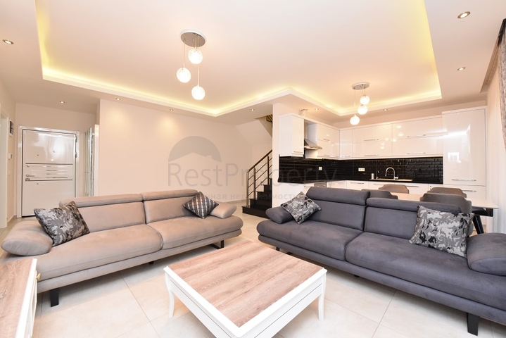 Квартира с выходом в сад в районе Аланьи Оба