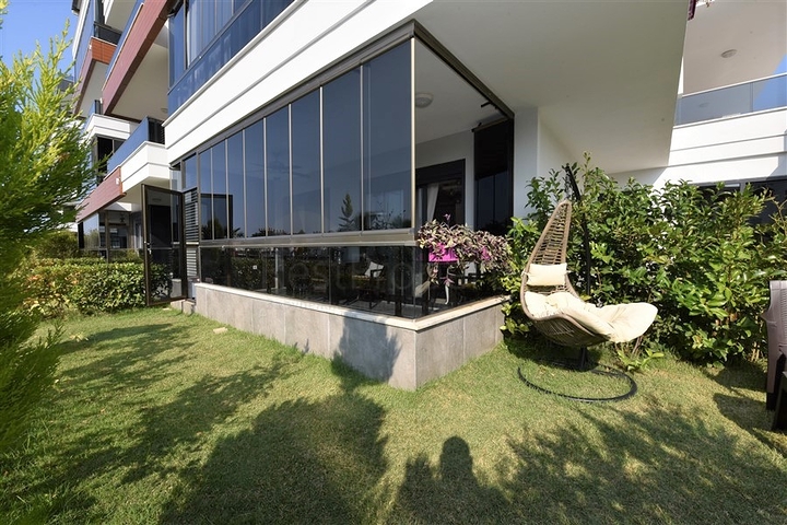 Квартира с выходом в сад в районе Аланьи Оба