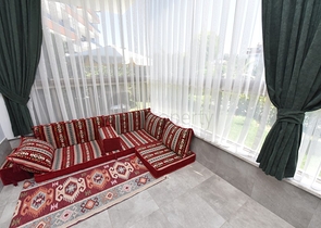 Квартира с выходом в сад в районе Аланьи Оба