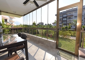 Квартира с выходом в сад в районе Аланьи Оба