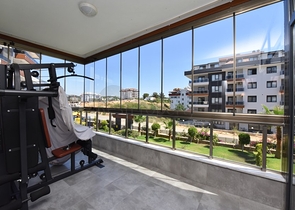 Квартира с выходом в сад в районе Аланьи Оба