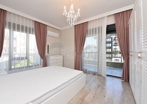 Квартира с выходом в сад в районе Аланьи Оба